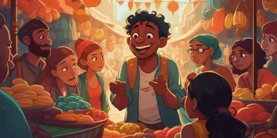 Illustration loquacious