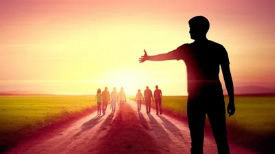 Illustration ushering - Image 1