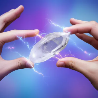 Illustration piezoelectricity