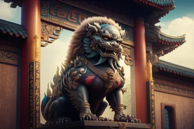 Illustration lion - Image 1