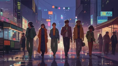 Illustration townies - Image 1