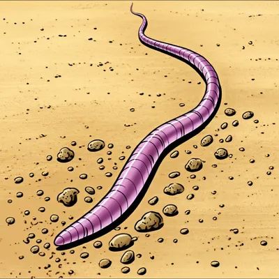 Illustration worm - Image 1