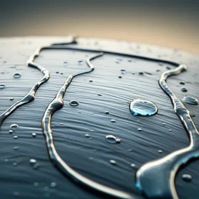 Illustration hydrophilic