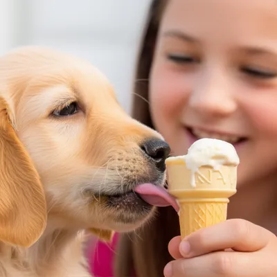 Illustration licking