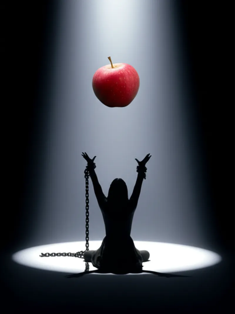 Illustration visuelle du mot « temptation » - Tentative, tentation