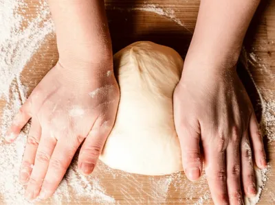 Illustration kneading