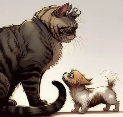 Illustration obsequious