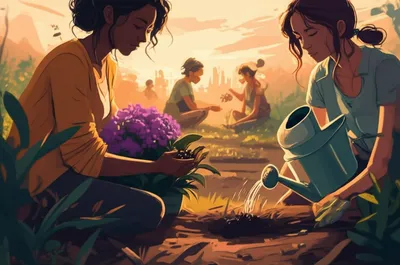 Illustration lavender - Image 1