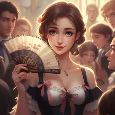 Illustration coquette - Image 1