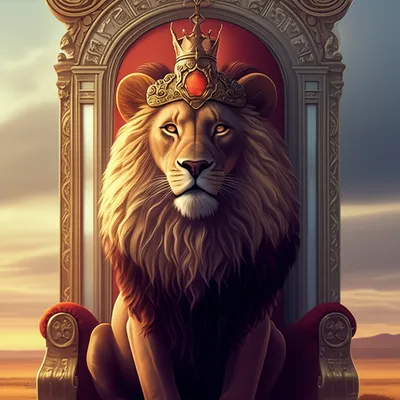 Illustration enthroned - Image 1