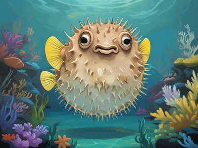 Illustration bloated - Image 1