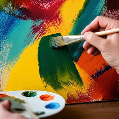 Illustration painting - Image 1