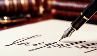 Illustration autograph