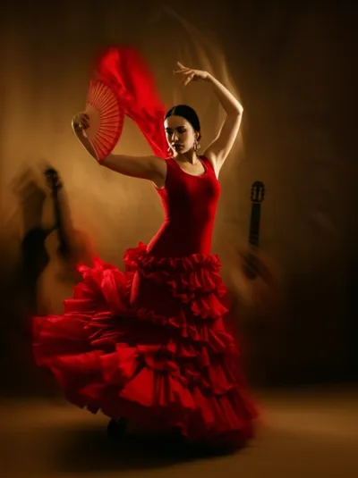 Illustration flamenco - Image 1