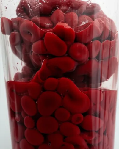 Illustration clotted