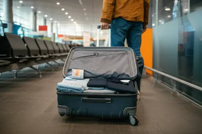 Illustration suitcases