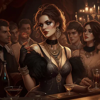 Illustration harlot - Image 1