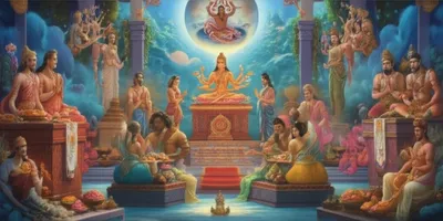 Illustration polytheistic