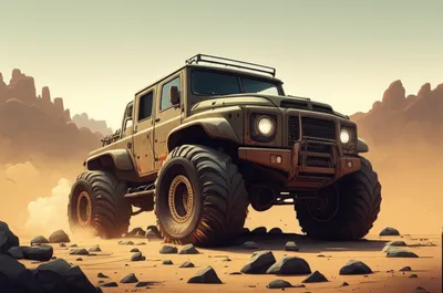 Illustration hummer - Image 1