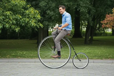 Illustration velocipede - Image 1