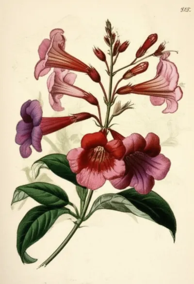 Illustration azalea - Image 2