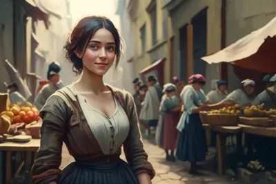 Illustration grisettes - Image 1