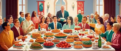 Illustration feast - Image 1