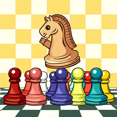 Illustration knights - Image 1