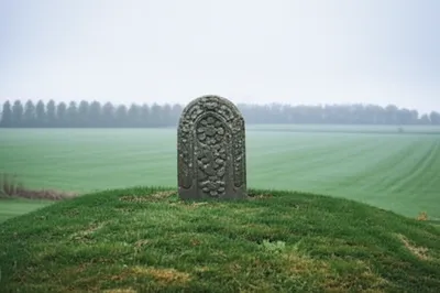 Illustration headstone