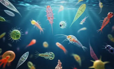 Illustration plankton
