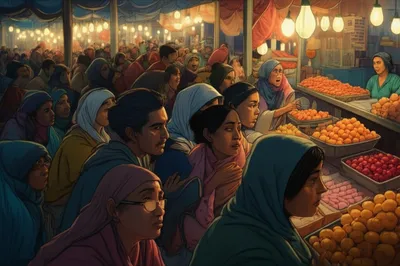 Illustration jostling - Image 1