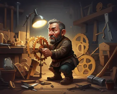 Illustration dwarf - Image 1