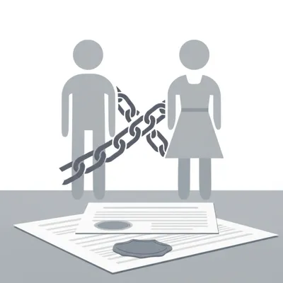 Illustration divorce - Image 1