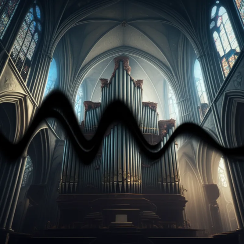 Визуальная иллюстрация bourdons: Бурдон, самый низкий регистр органа - Изображение 1