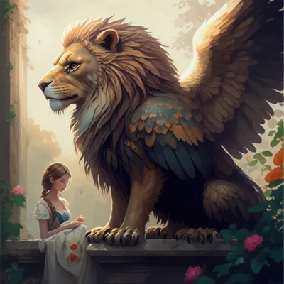 Illustration griffin - Image 1