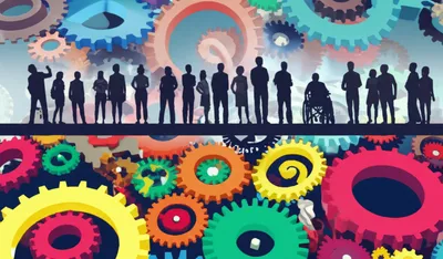 Illustration gears - Image 1