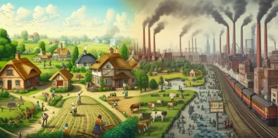 Illustration industrialization