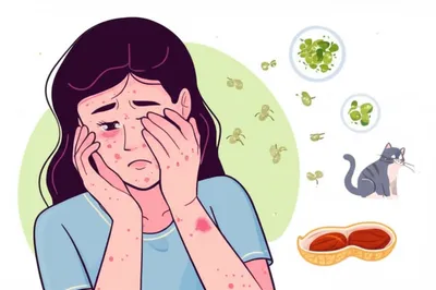 Illustration allergic - Image 1