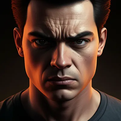 Illustration frown - Image 1