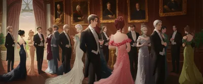 Illustration aristocrats - Image 1