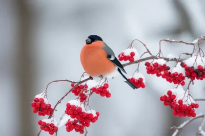 Illustration bullfinch - Image 1