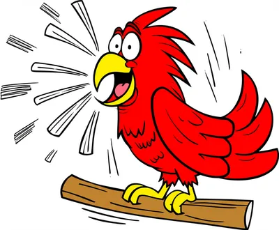 Illustration squawked - Image 1