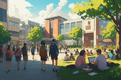 Illustration camp - Image 1