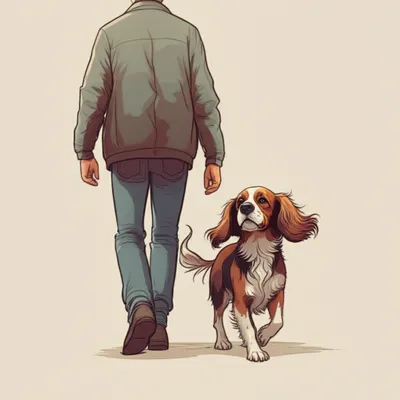 Illustration spaniel - Image 1