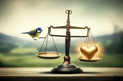 Illustration outweighing