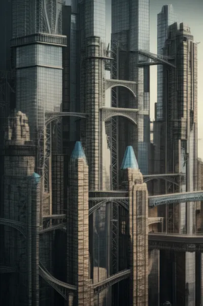 Illustration towers - Image 2