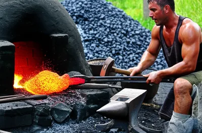 Illustration bloomery - Image 1