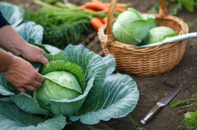 Illustration cabbages - Image 1