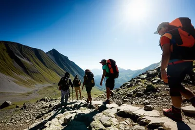 Illustration trekked - Image 1