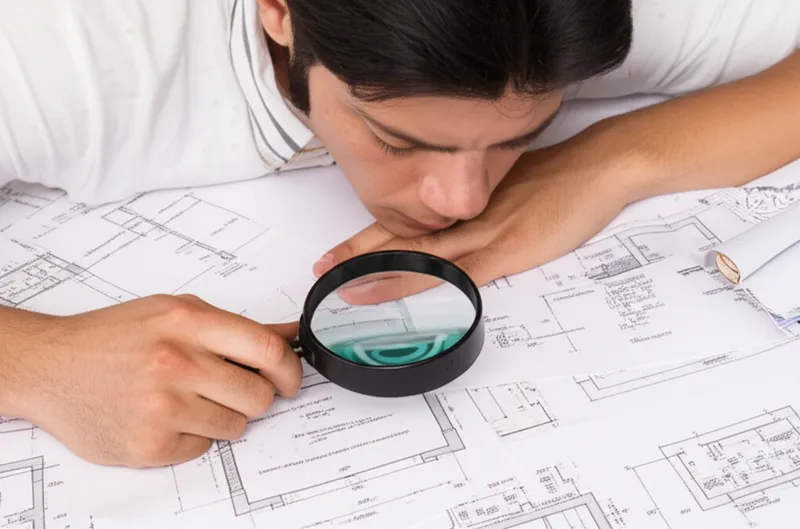 Illustration visuelle du mot « examiner » - Examinateur, enquêteur